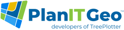 PlanIT Geo developers of TreePlotter logo horiz