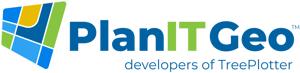 PlanIT Geo developers of TreePlotter logo horiz
